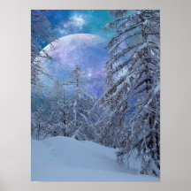 Poster de la nuit d'hiver