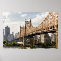 Poster de la NYC Queensboro Bridge New York