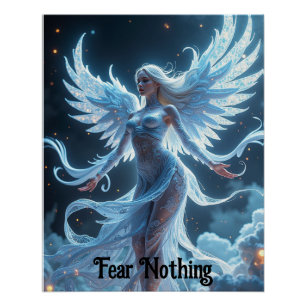 Poster de la nymphe au ciel mystique ailé