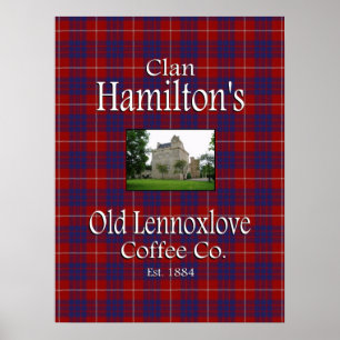 Poster de la Old Lennoxlove Coffee Co. de Clan Ham