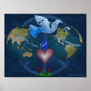 Poster de la paix mondiale