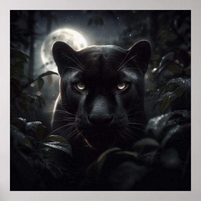 Poster de la panthère noire (Devant)