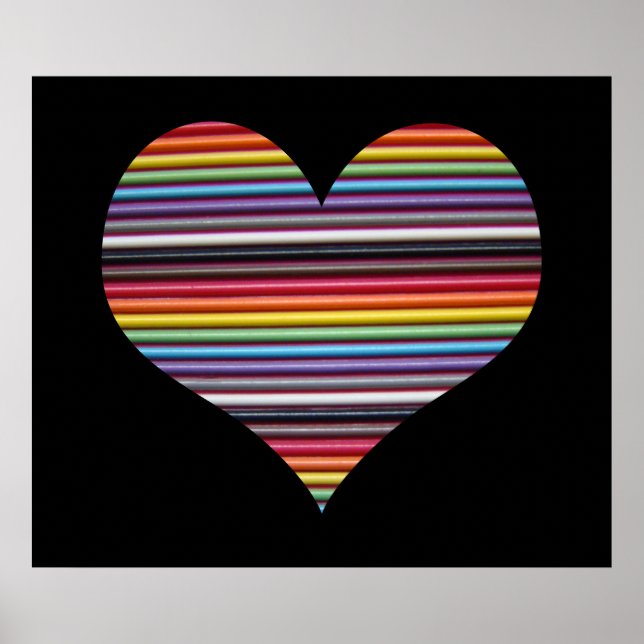 Poster de la paroi cardiaque du câble en ruban arc (Devant)