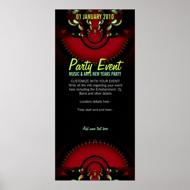 Poster de la partie IMAGINAIRE RED DARK (Devant)