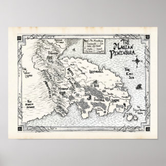 Poster de la péninsule magique
