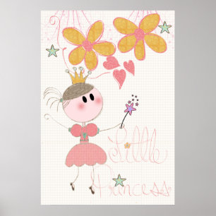 Poster de la petite Princesse Girls Nursery