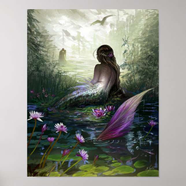 Poster de la petite sirène (Devant)