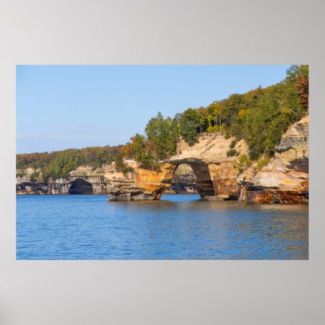 Poster de la photo Rocks National Lakeshore (Devant)