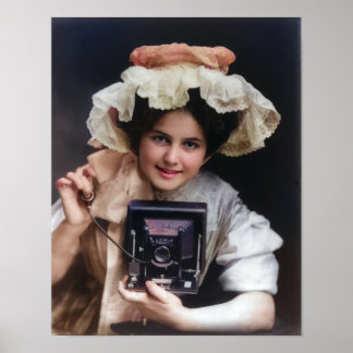 Poster de la photographe vintage