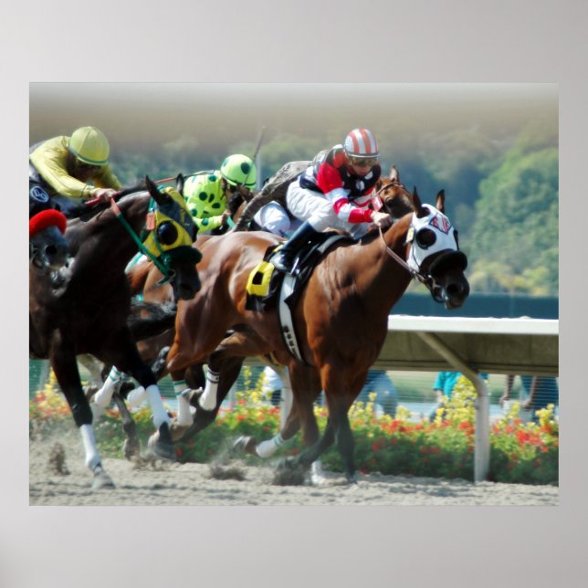 Poster de la piste de course Del Mar (Devant)