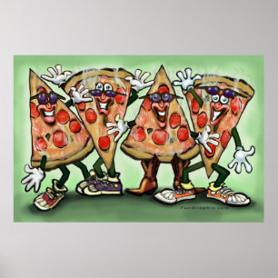 Poster de la Pizza Party