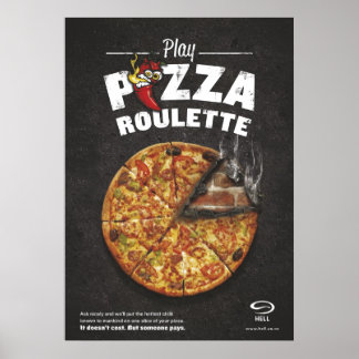 Poster de la Pizza Roulette