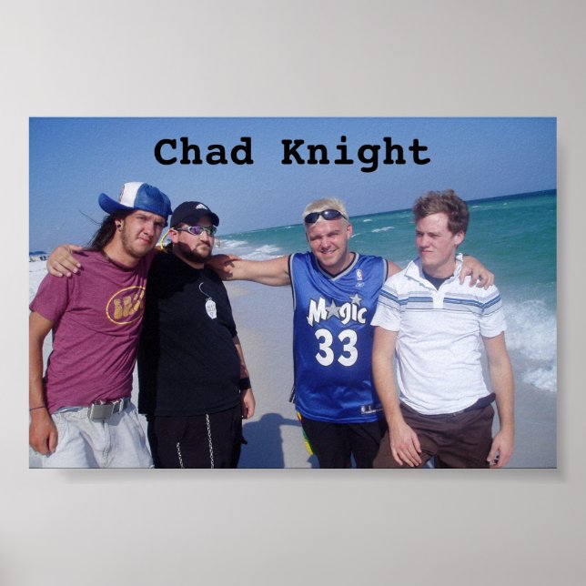 Poster de la plage de Chad Knight Band (Devant)