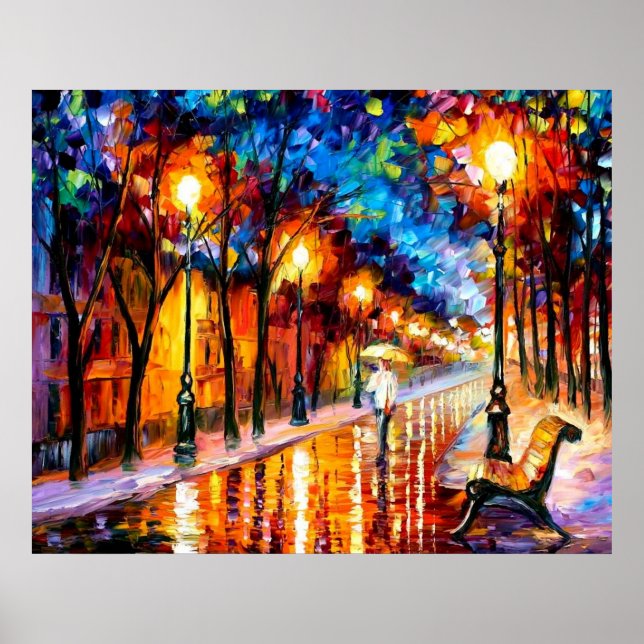 Poster de la pluie (Devant)