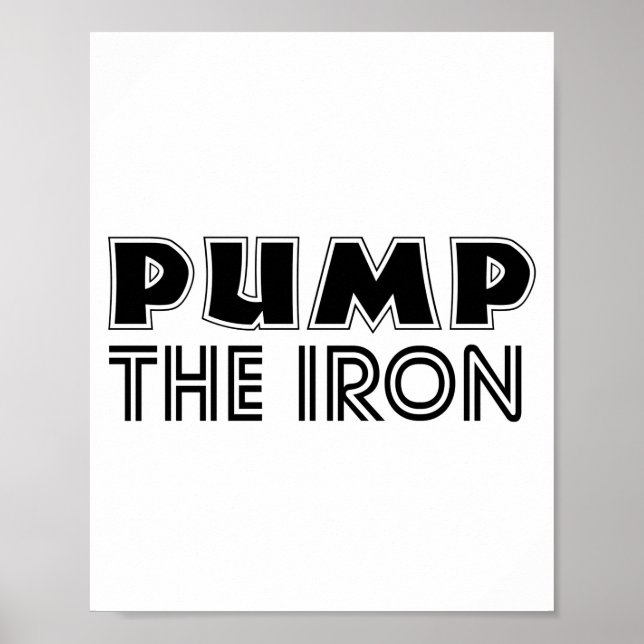Poster De La Pompe De Fer Cover Gym Workster (Devant)