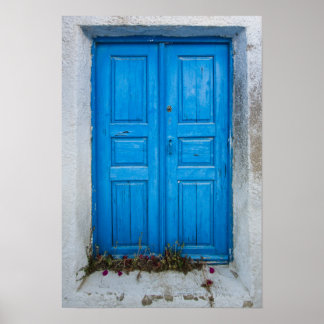 Poster de la porte bleue 2