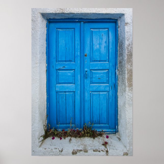 Poster de la porte bleue 2 (Devant)