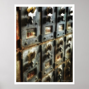 Poster de la poste vintage Imprimer