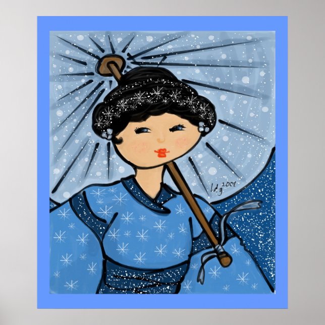 Poster de la princesse de neige (Devant)