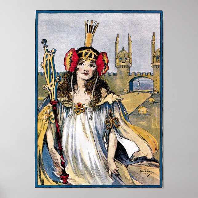 Poster de la princesse perdue d'Oz (Devant)