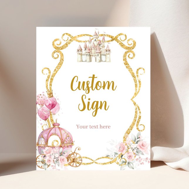 Poster de la princesse royale rose (Créateur téléchargé)