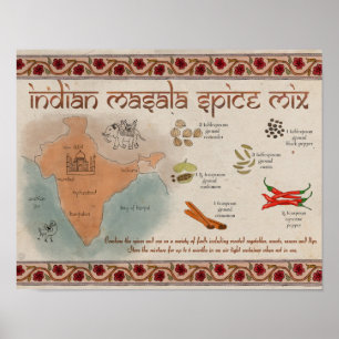 Poster de la recette de voyage : Mélange d'épices