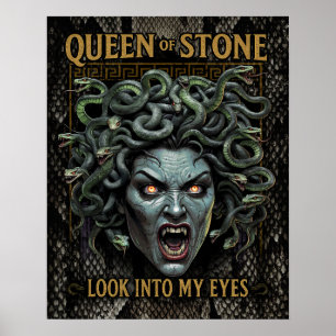 Poster de la Reine de Pierre de Medusa