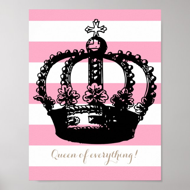 Poster de la Reine de tout (Devant)