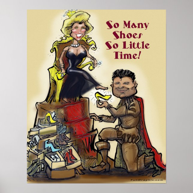 Poster de la Reine des chaussures (Devant)