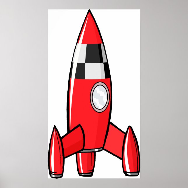 Poster de la Rocket Red Toy (Devant)