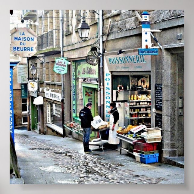 Poster de la rue St Malo (Devant)