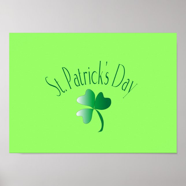 Poster de la Saint Patrick (Devant)