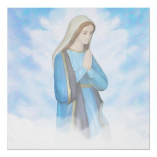 Poster de la Sainte Vierge Marie