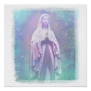 Poster de la Sainte Vierge Marie
