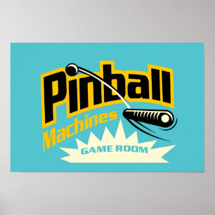 Poster de la salle de jeu Pinball Machines #19