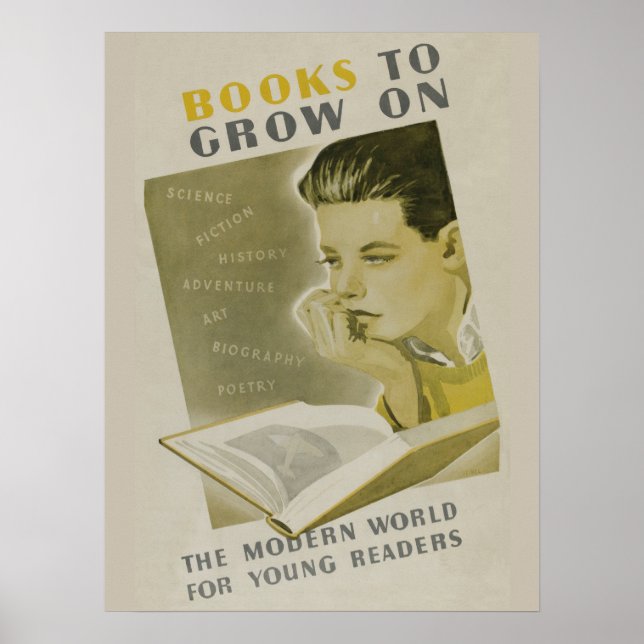 Poster de la Semaine du livre pour enfants 1936 (Devant)