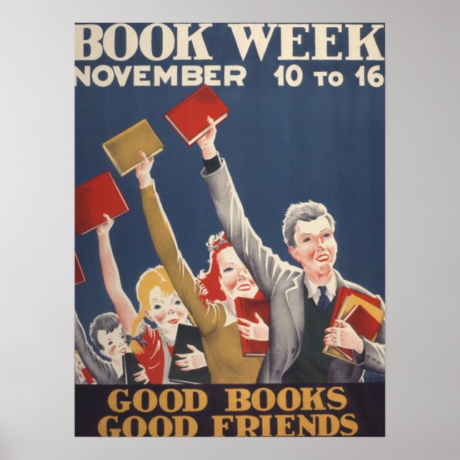 Poster de la Semaine du livre pour enfants 1940 (Devant)