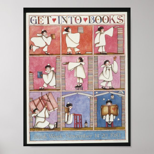 Poster de la Semaine du livre pour enfants 1983 (Devant)