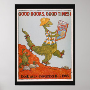 Poster de la Semaine du livre pour enfants 1985