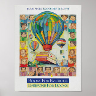 Poster de la Semaine du livre pour enfants 1994