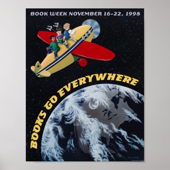 Poster de la Semaine du livre pour enfants 1998 (Devant)