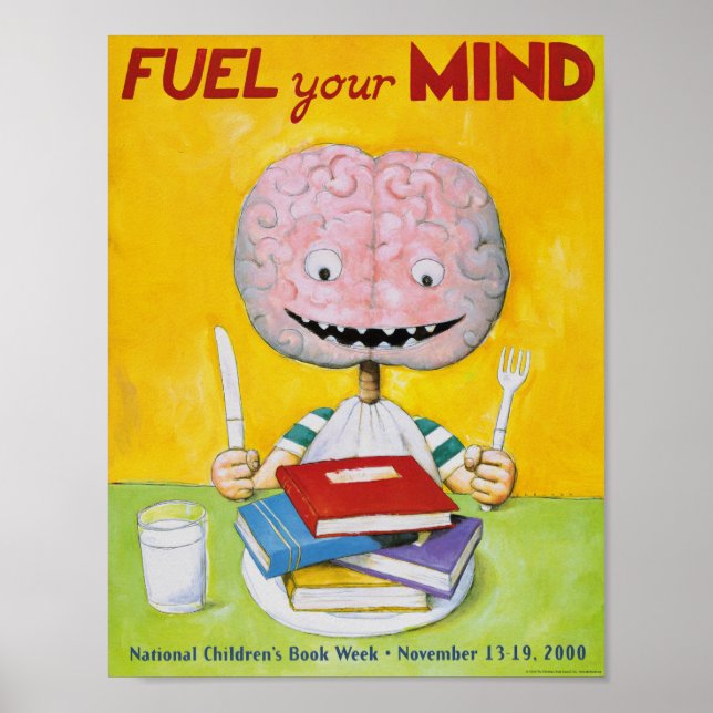 Poster de la Semaine du livre pour enfants 2000 (Devant)