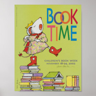 Poster de la Semaine du livre pour enfants 2002