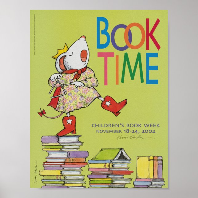 Poster de la Semaine du livre pour enfants 2002 (Devant)