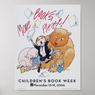Poster de la Semaine du livre pour enfants 2006