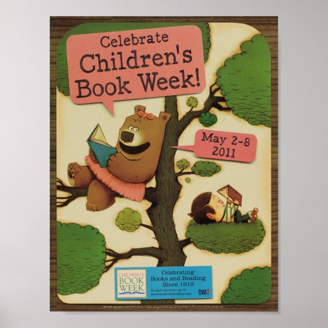 Poster de la Semaine du livre pour enfants 2011 (Devant)