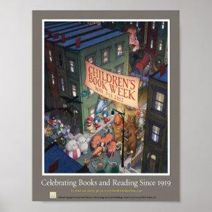 Poster de la Semaine du livre pour enfants 2012