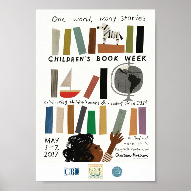 Poster de la Semaine du livre pour enfants 2017 (Devant)