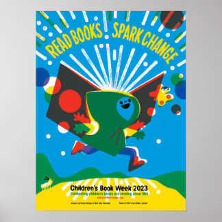 Poster de la Semaine du livre pour enfants 2023