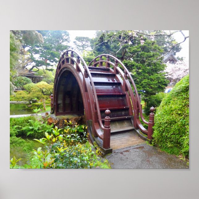 Poster de la SF Japanese Tea Garden Drum Bridge #3 (Devant)